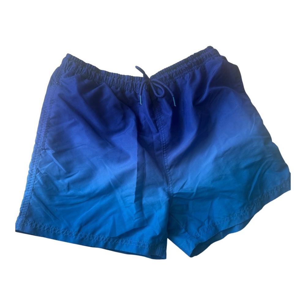 Primark Blue Swim Trunks Classic Quick-Dry Design